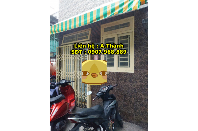 Bán nhà mới 4m x 4m, 1 trệt 2 lầu ,Đường Bình Tiên, Phường 3 ,Quận 6